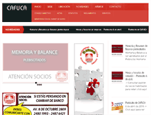 Tablet Screenshot of cafuca.com.uy